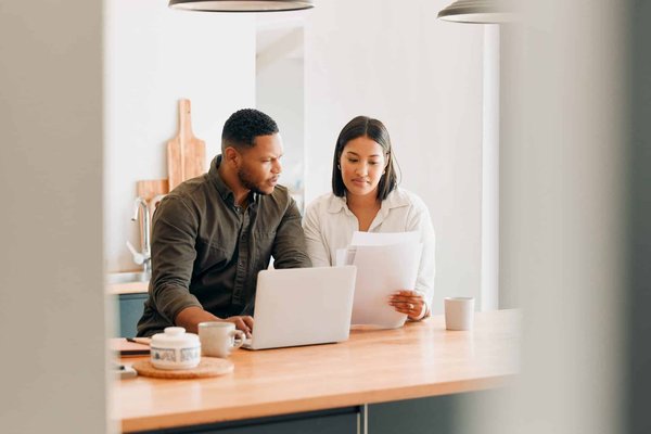 Comment expliquer le budget estimé des travaux pour une demande de prêt immobilier ?
